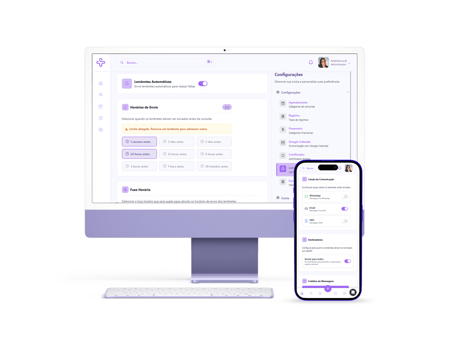 Lembretes Automáticos